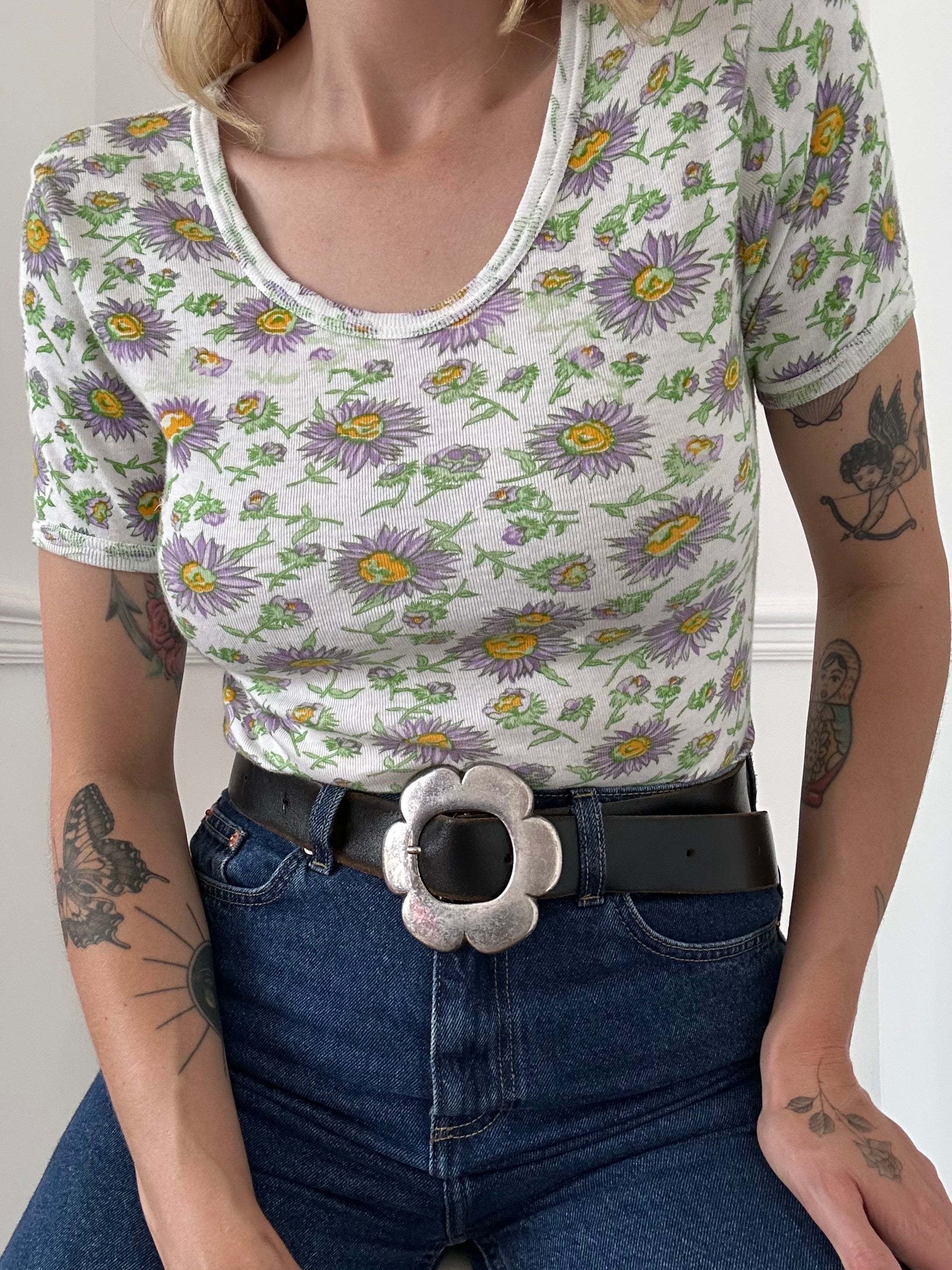 Floral Tee - S/M
