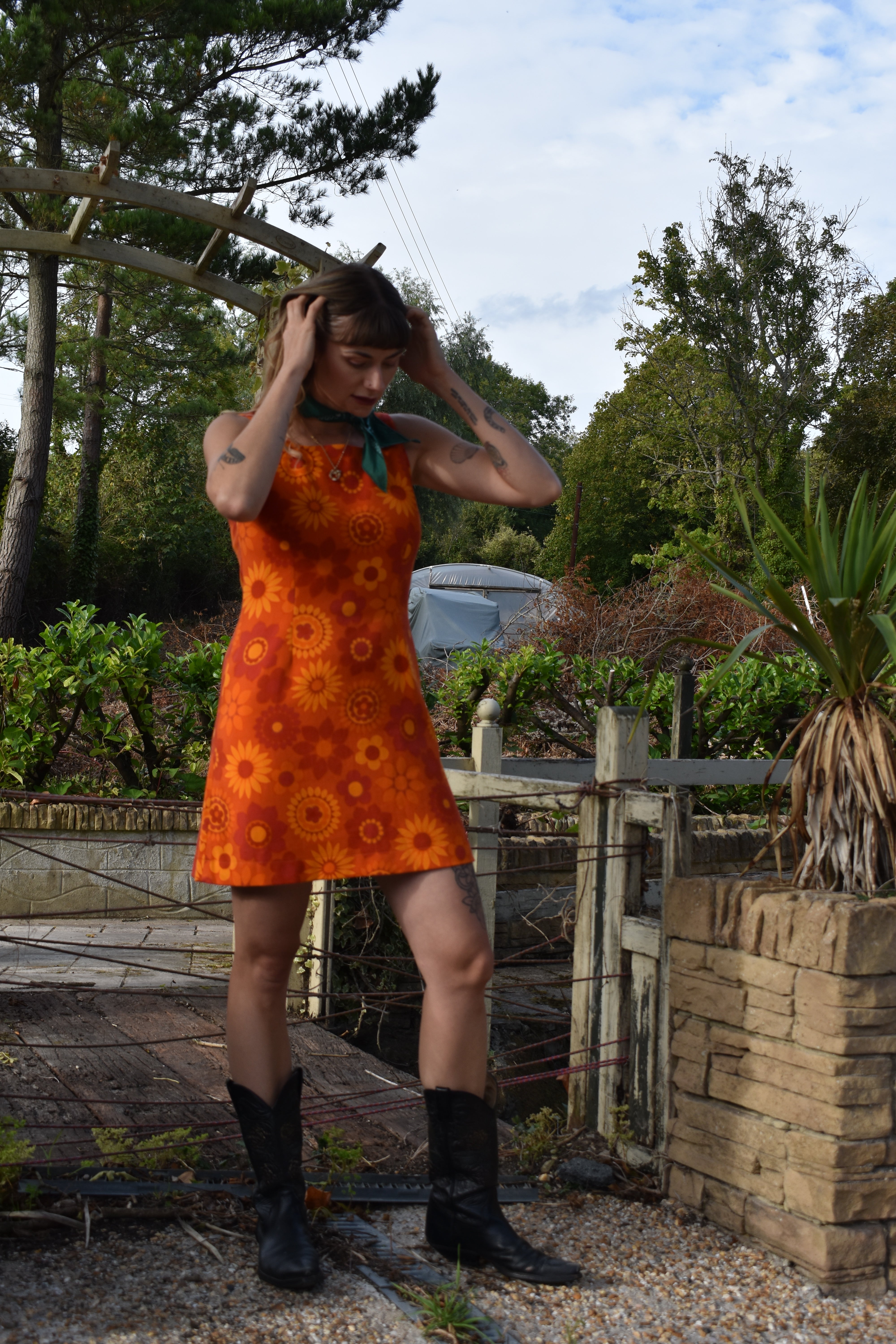 California Poppy De'Ville Dress