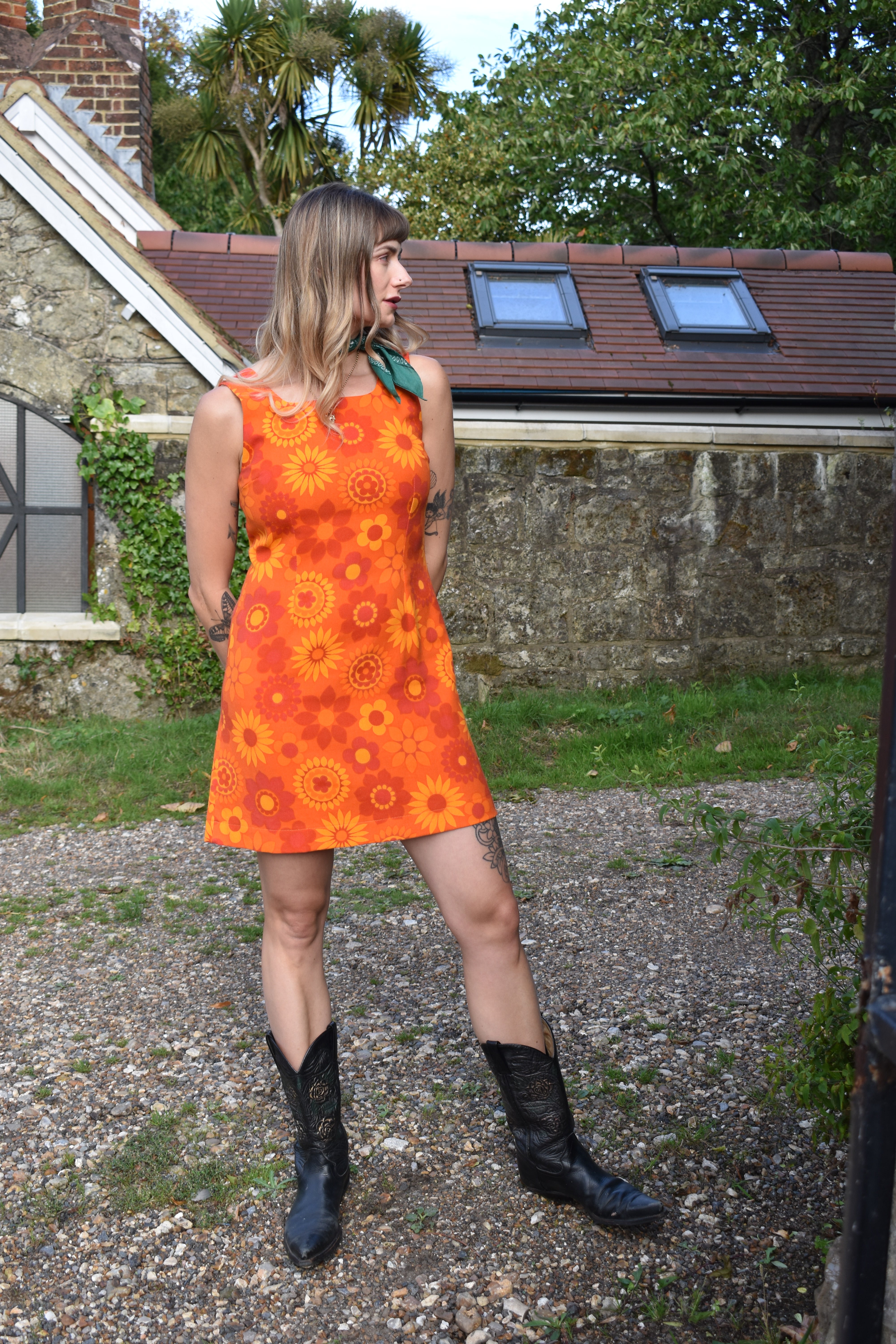 California Poppy De'Ville Dress