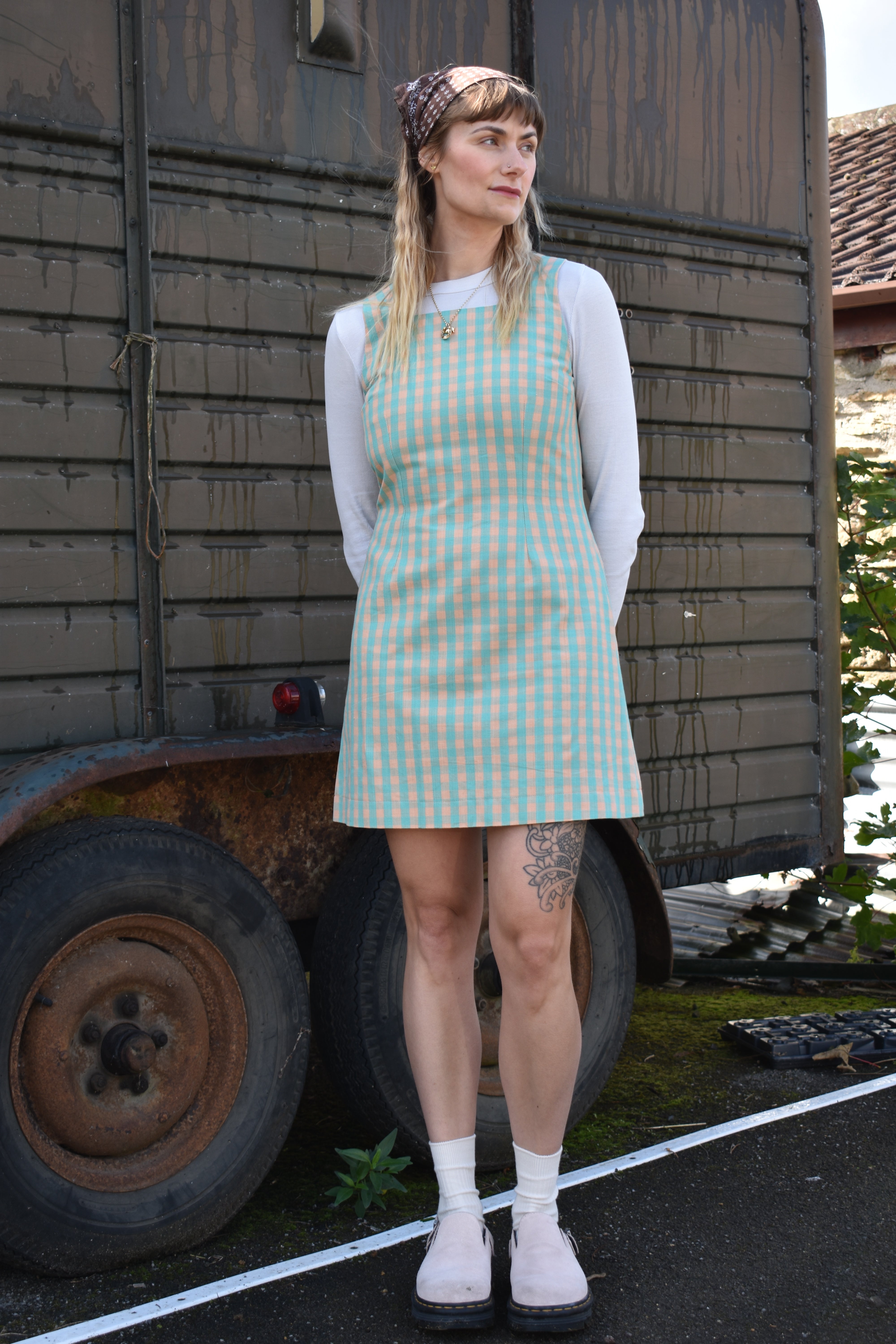 Sweetheart Gingham De'Ville Dress
