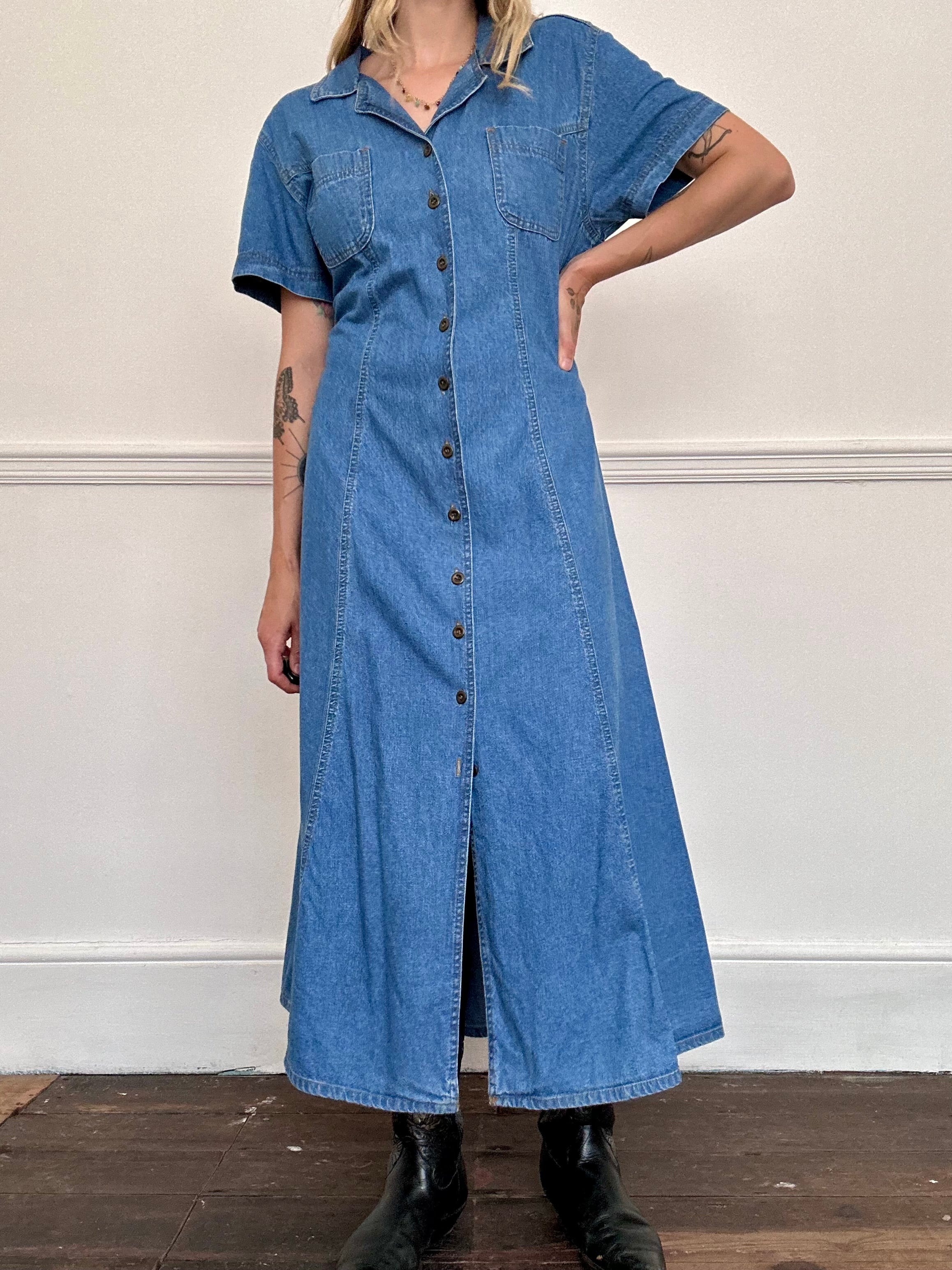 Denim dress - L/XL