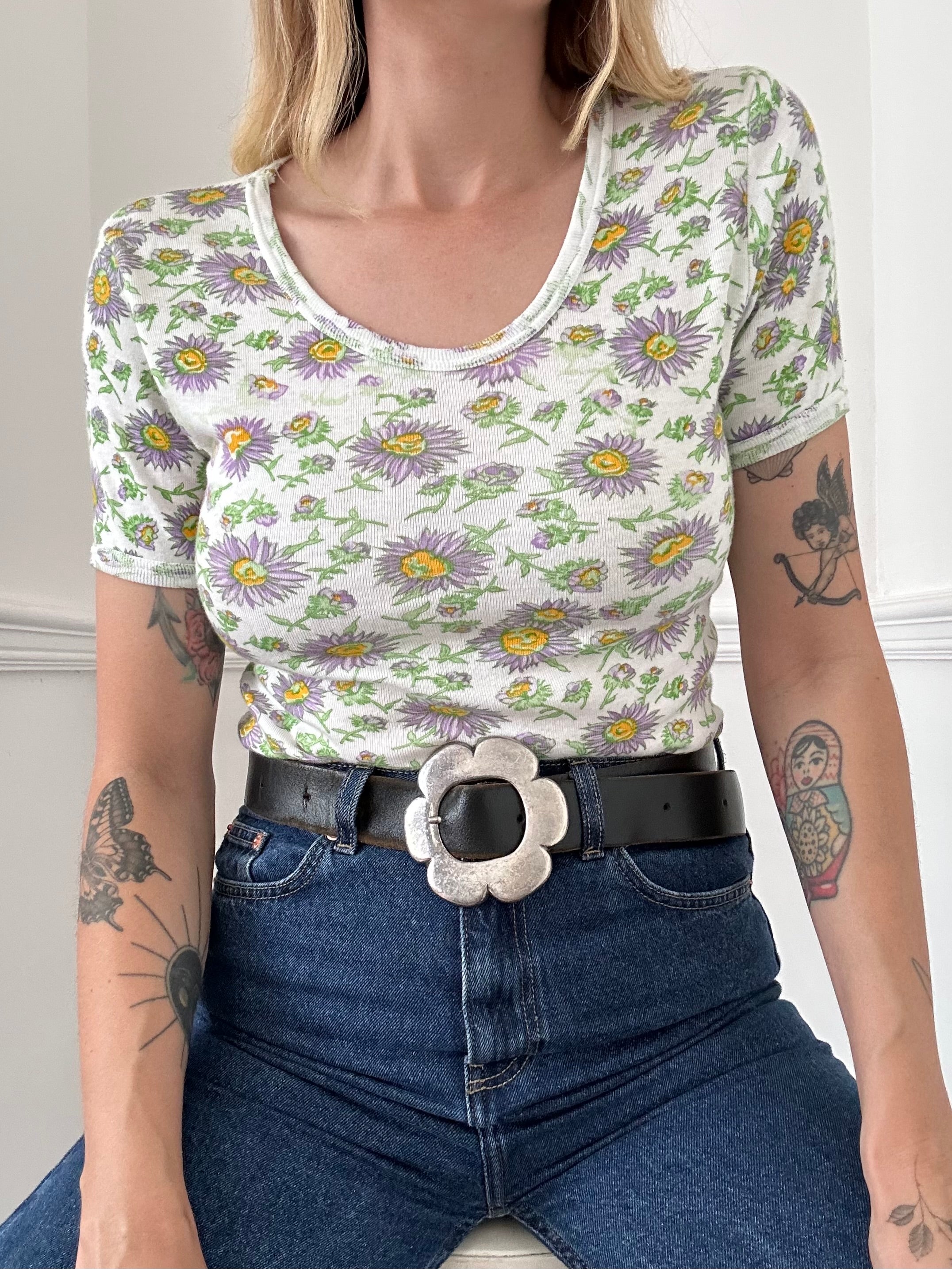 Floral Tee - S/M