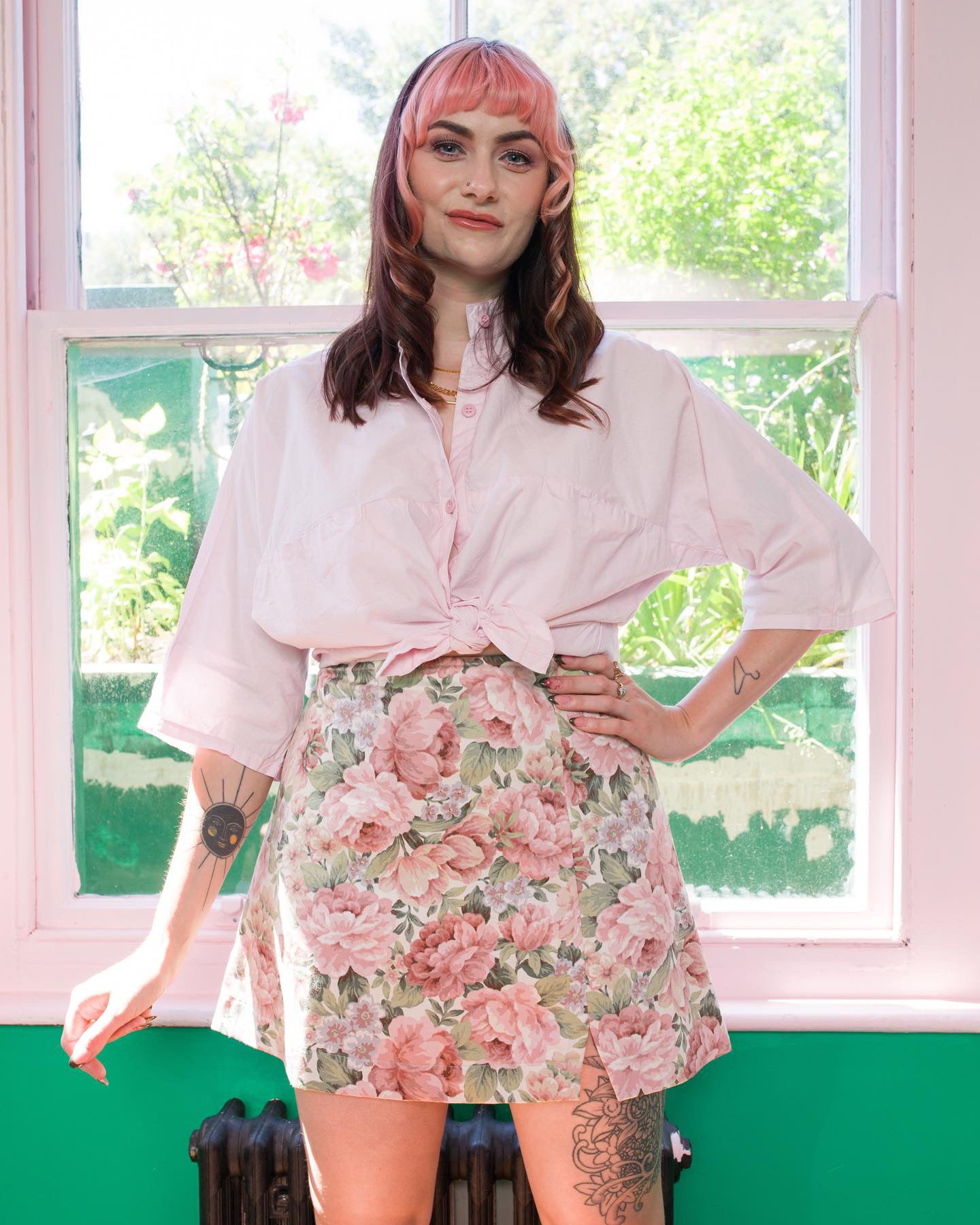 De'Ville Skirt Pink Rose