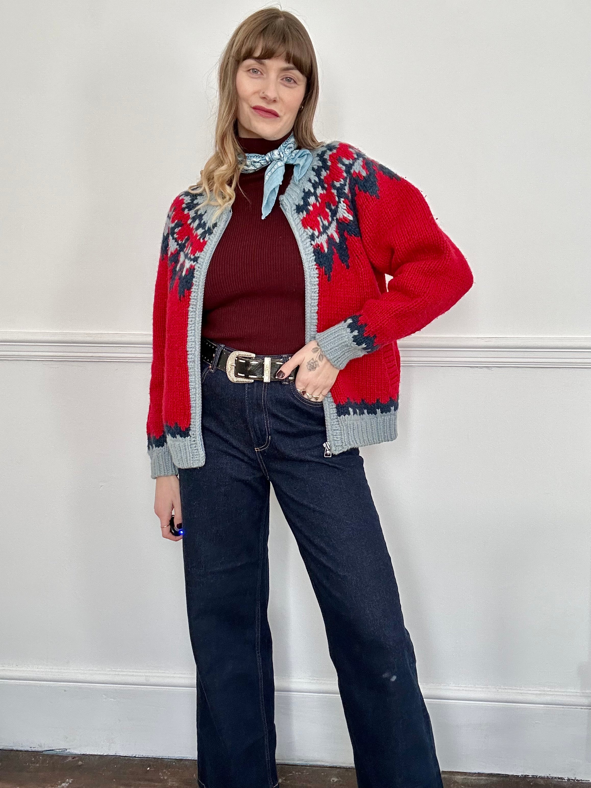 Icelandic cardigan - M