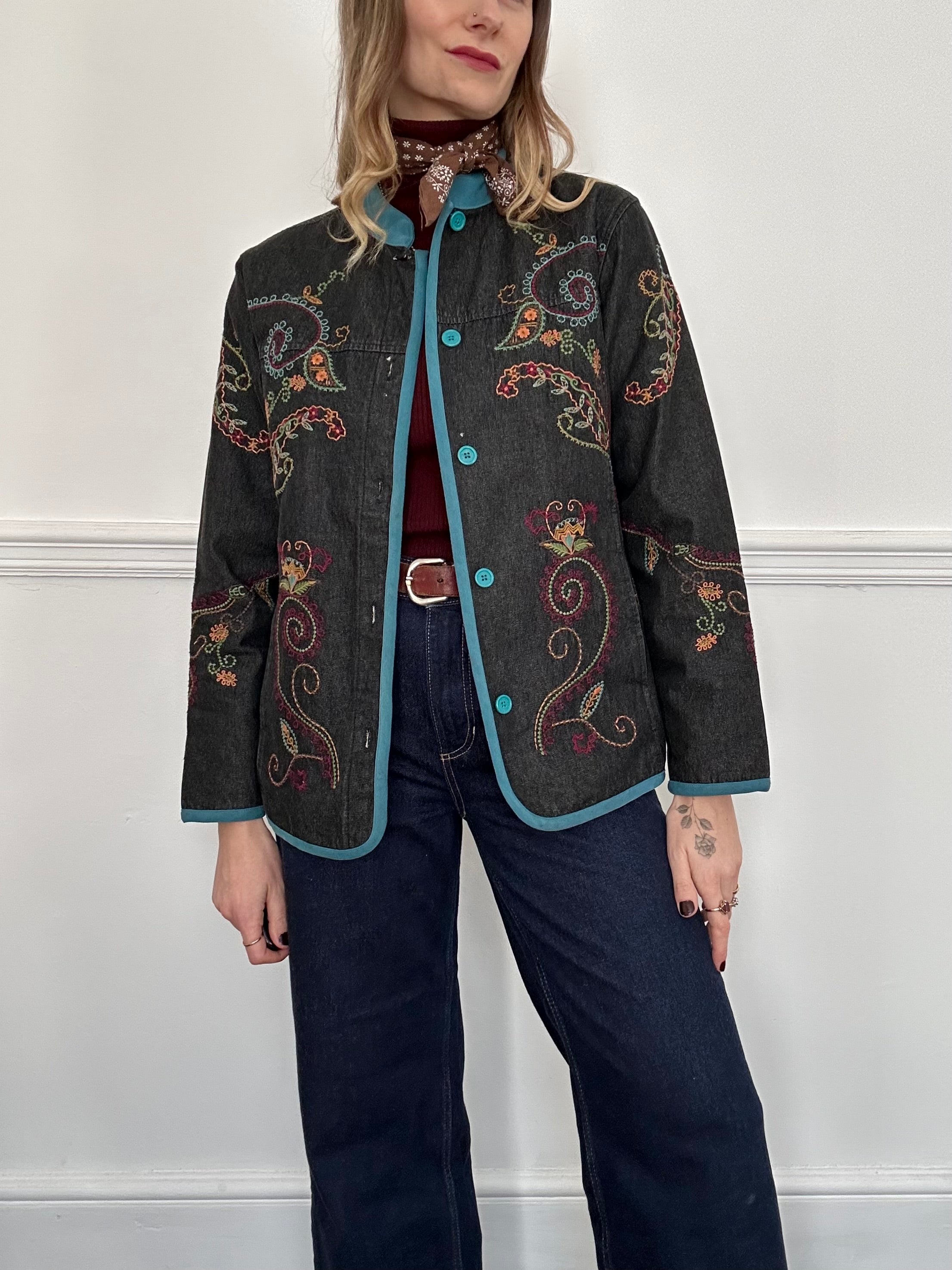 Embroidered Jacket - M/L