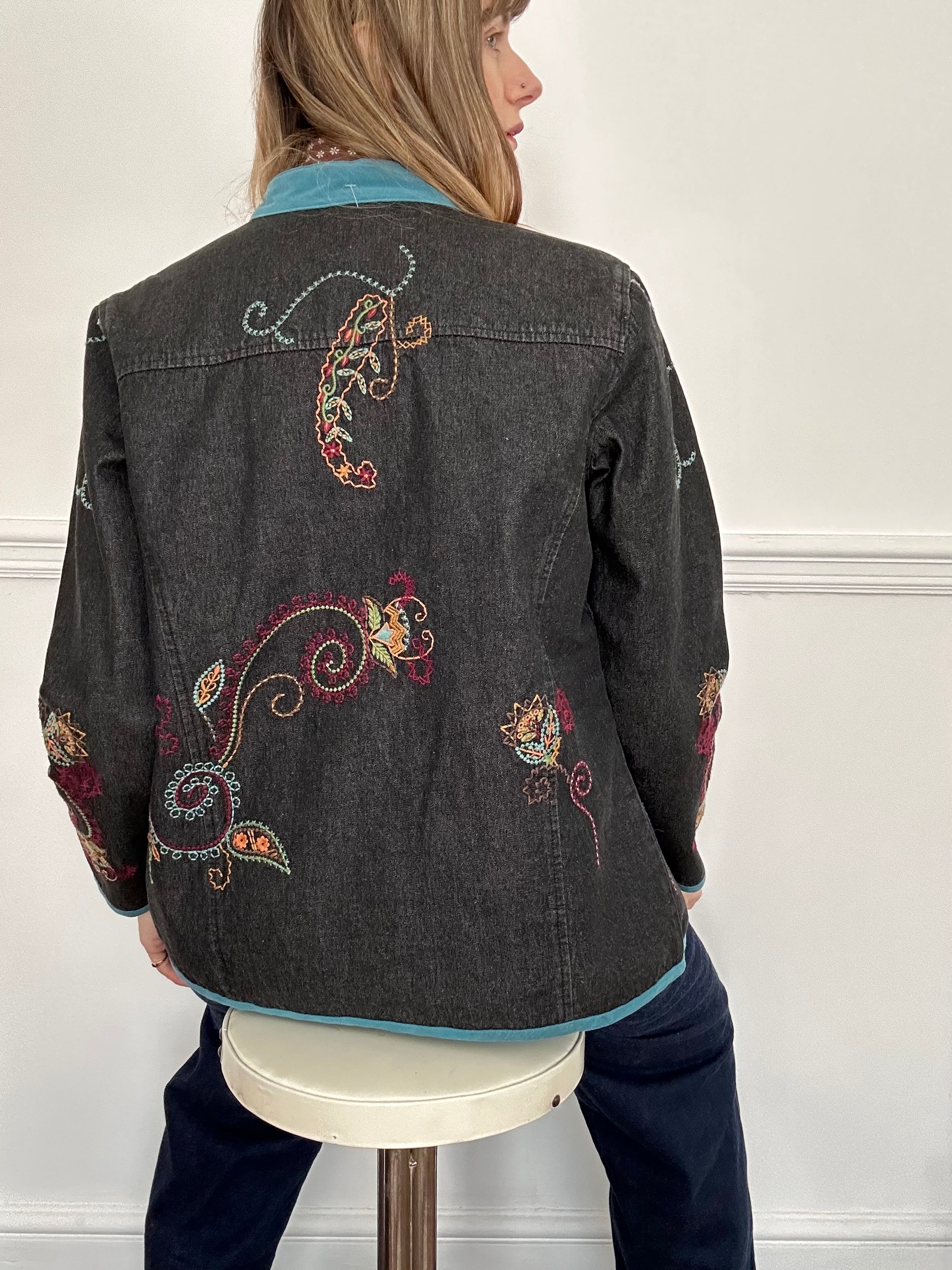 Embroidered Jacket - M/L