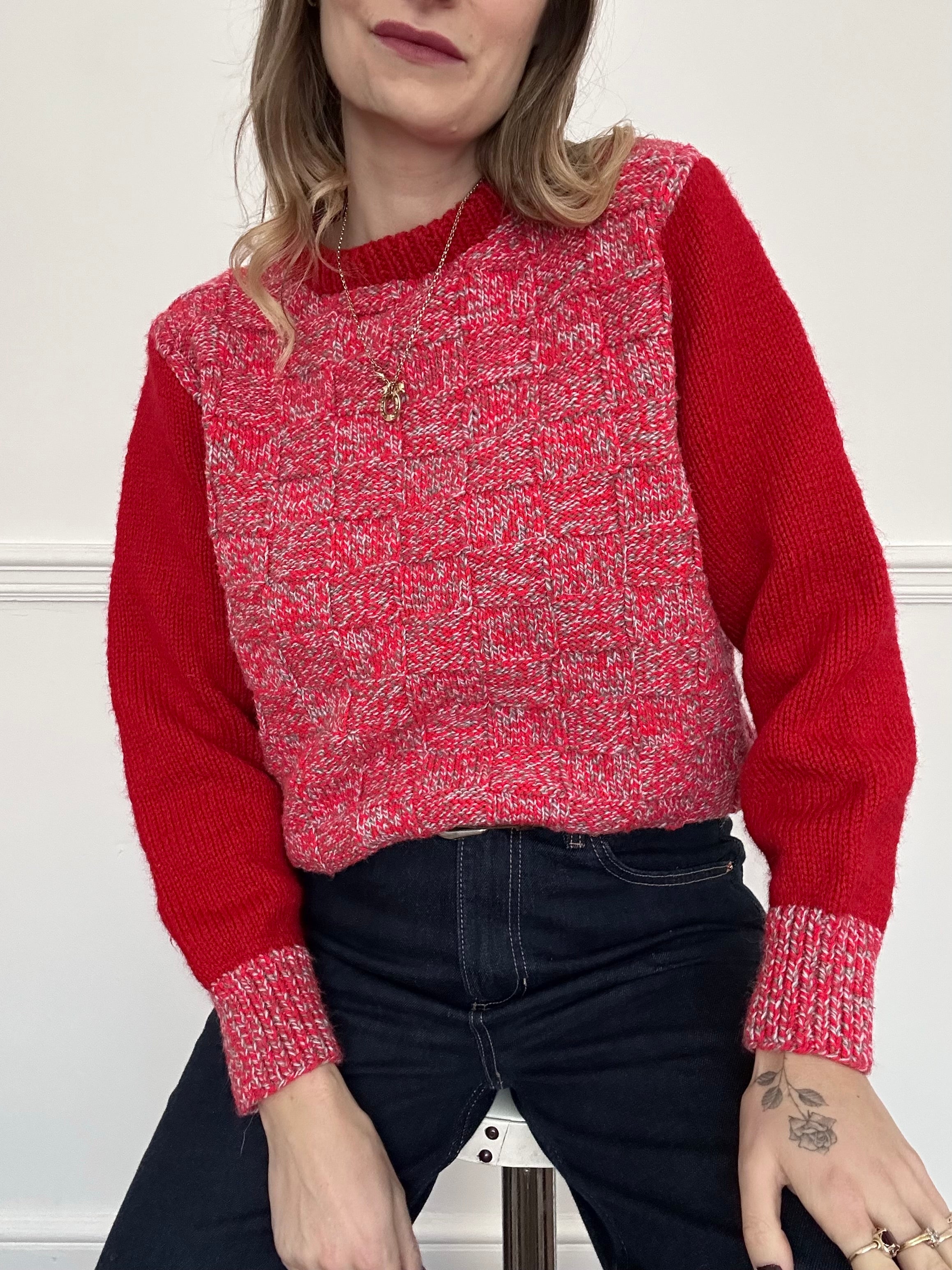 Knitted Jumper- M