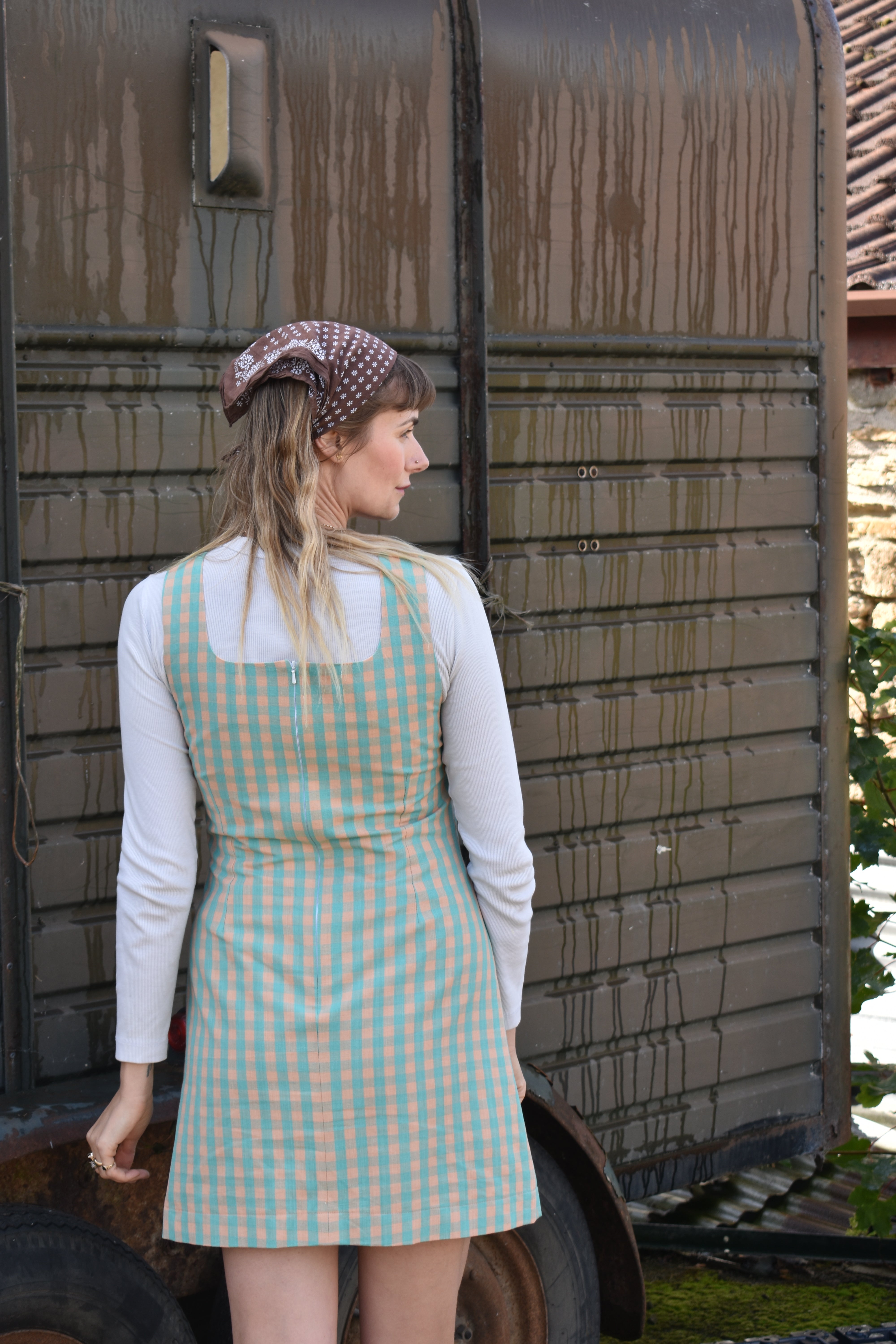 Sweetheart Gingham De'Ville Dress