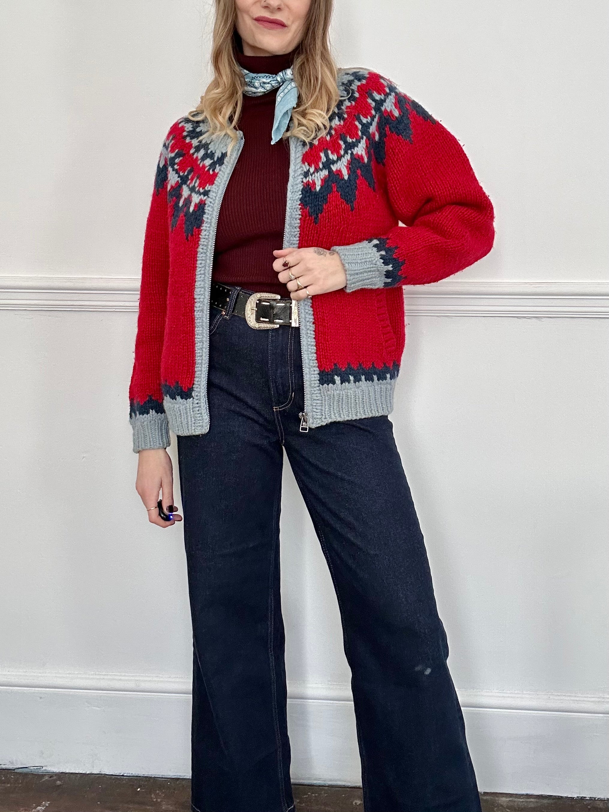 Icelandic cardigan - M