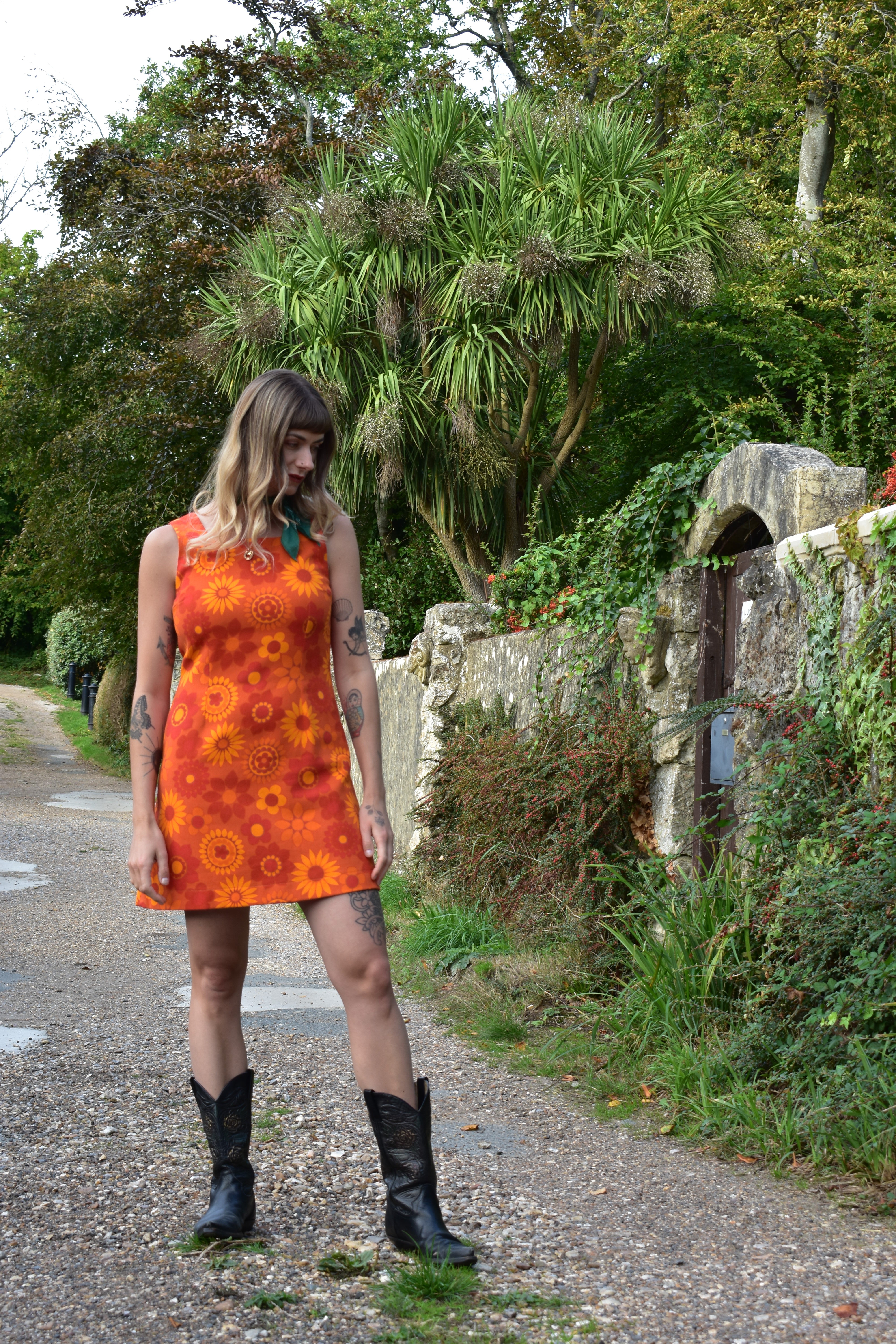 California Poppy De'Ville Dress