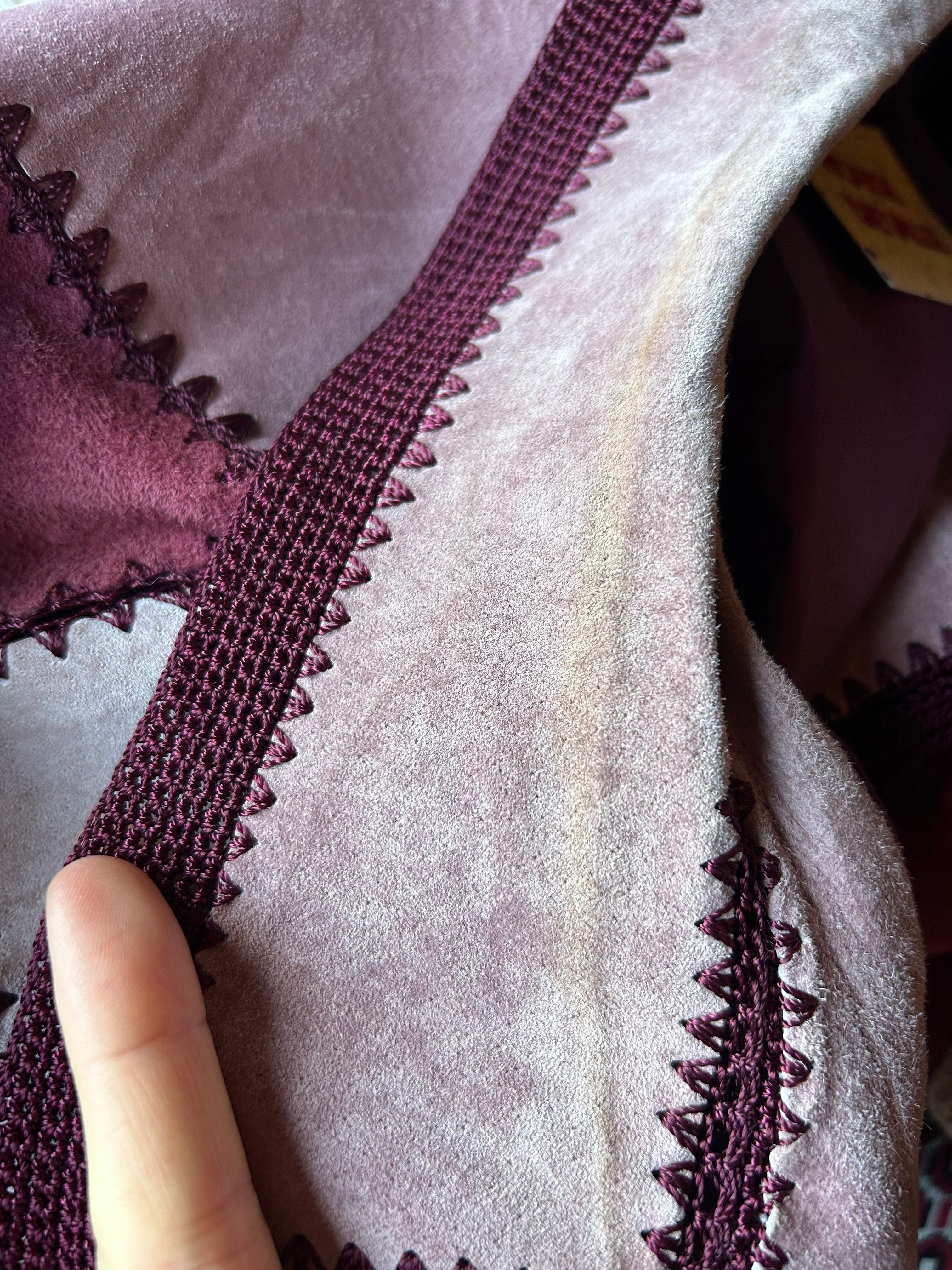 Suede Patchwork Jacket - M/L