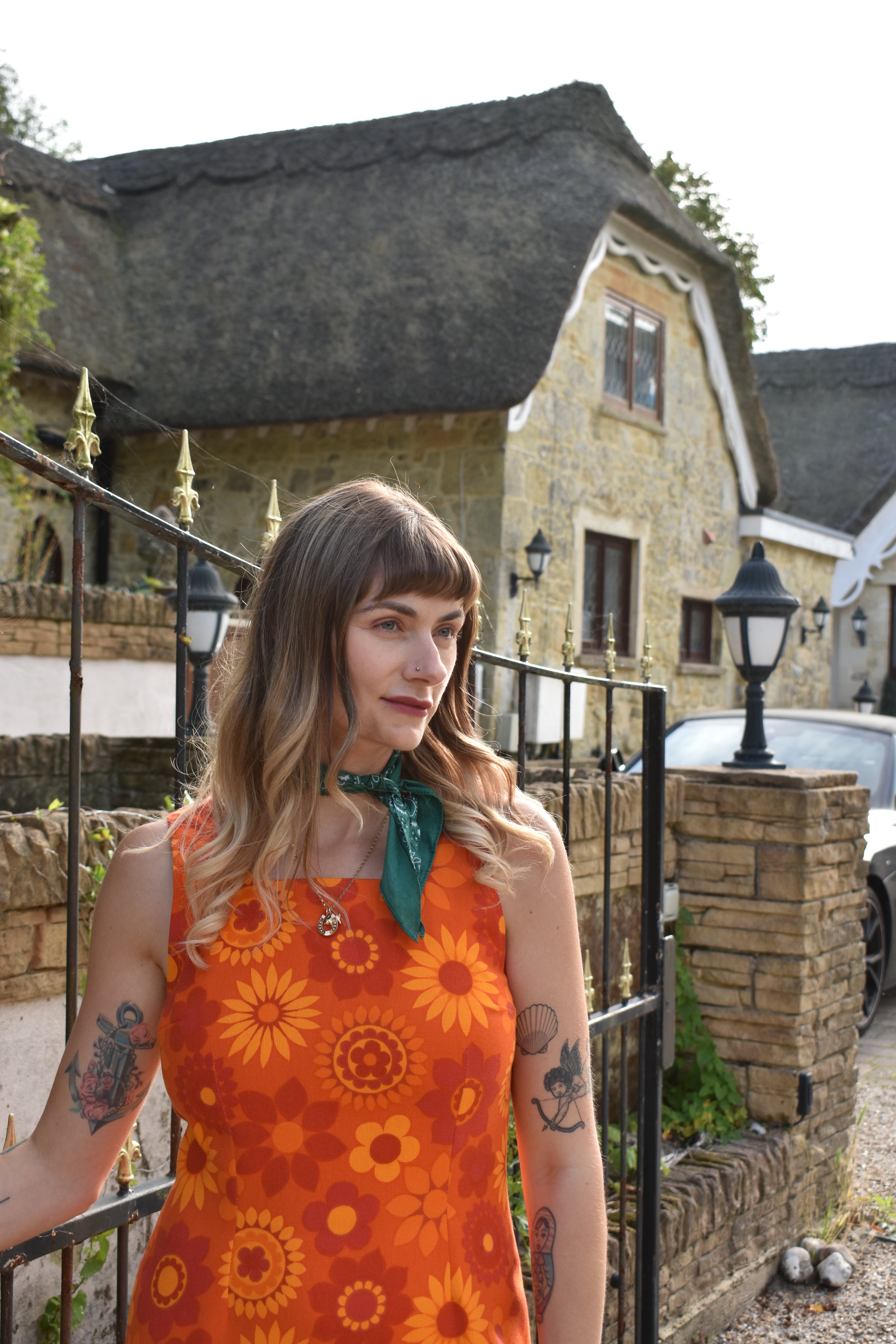 California Poppy De'Ville Dress