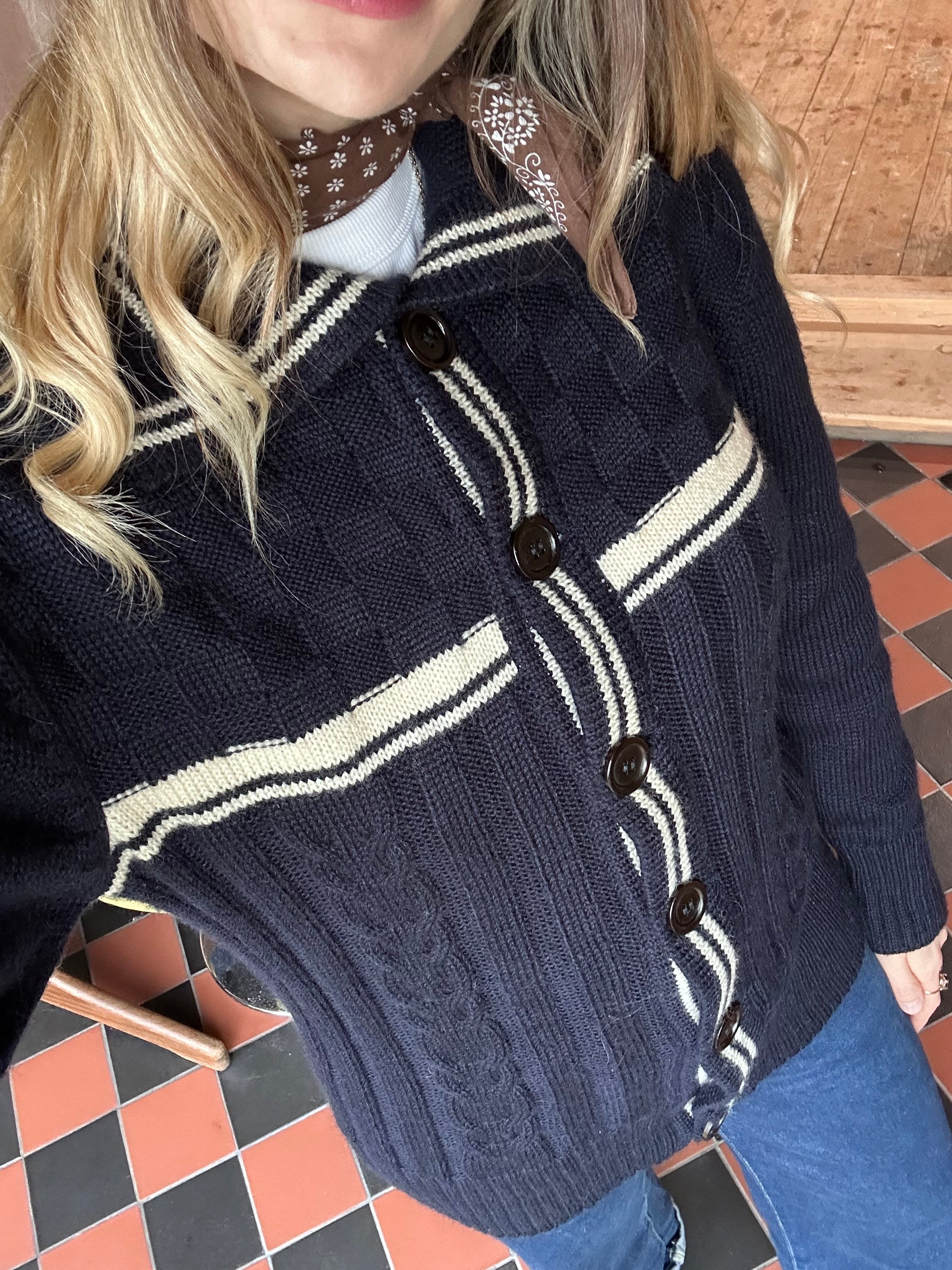 Sailor Cardigan - S/M