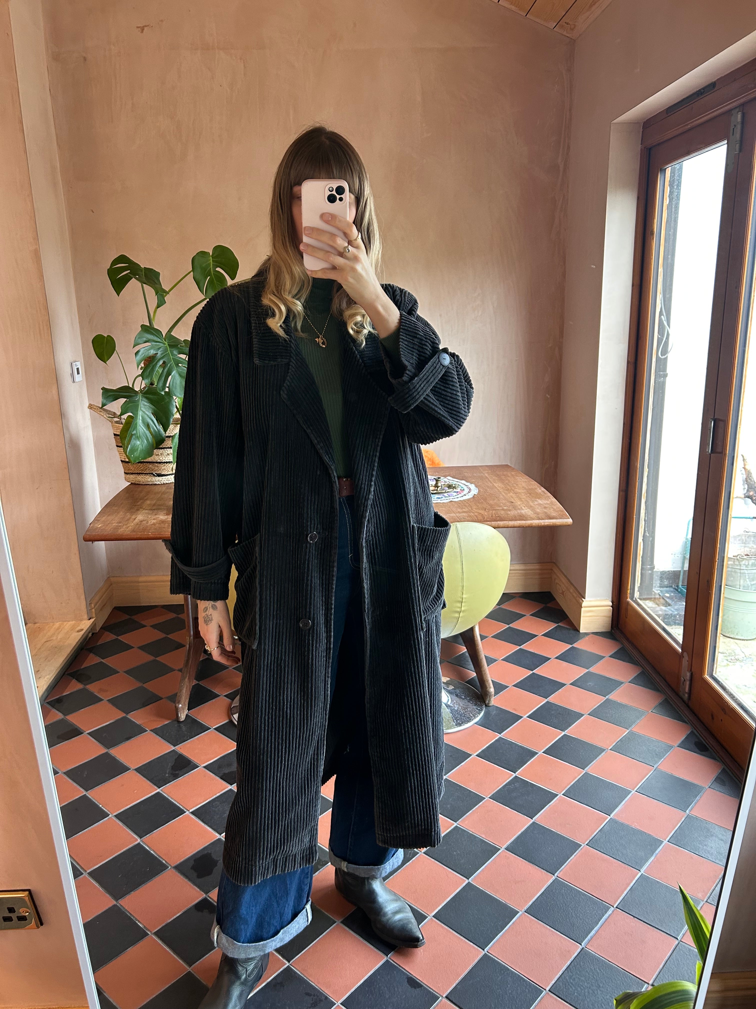 Corduroy Coat - M/L/XL