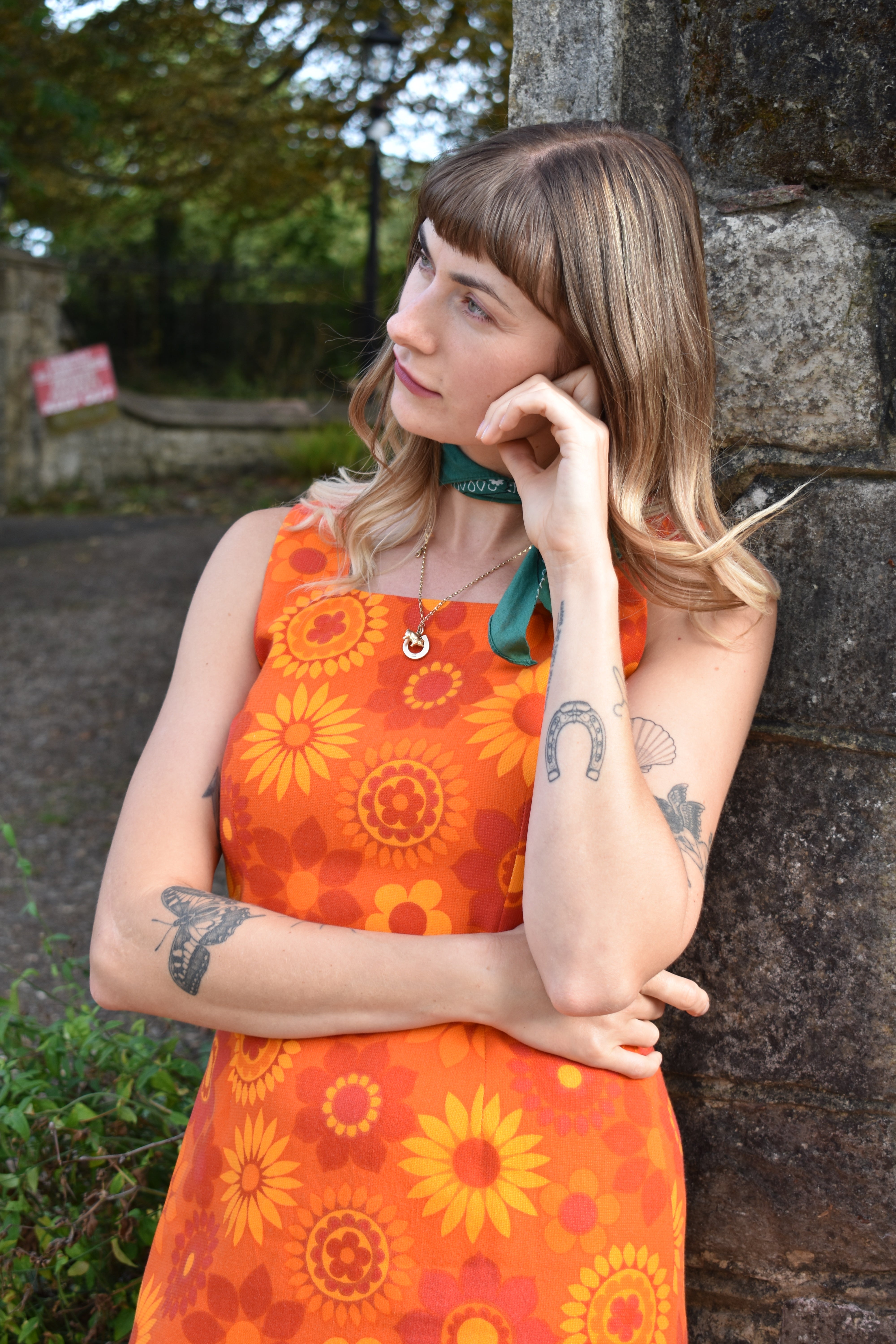 California Poppy De'Ville Dress