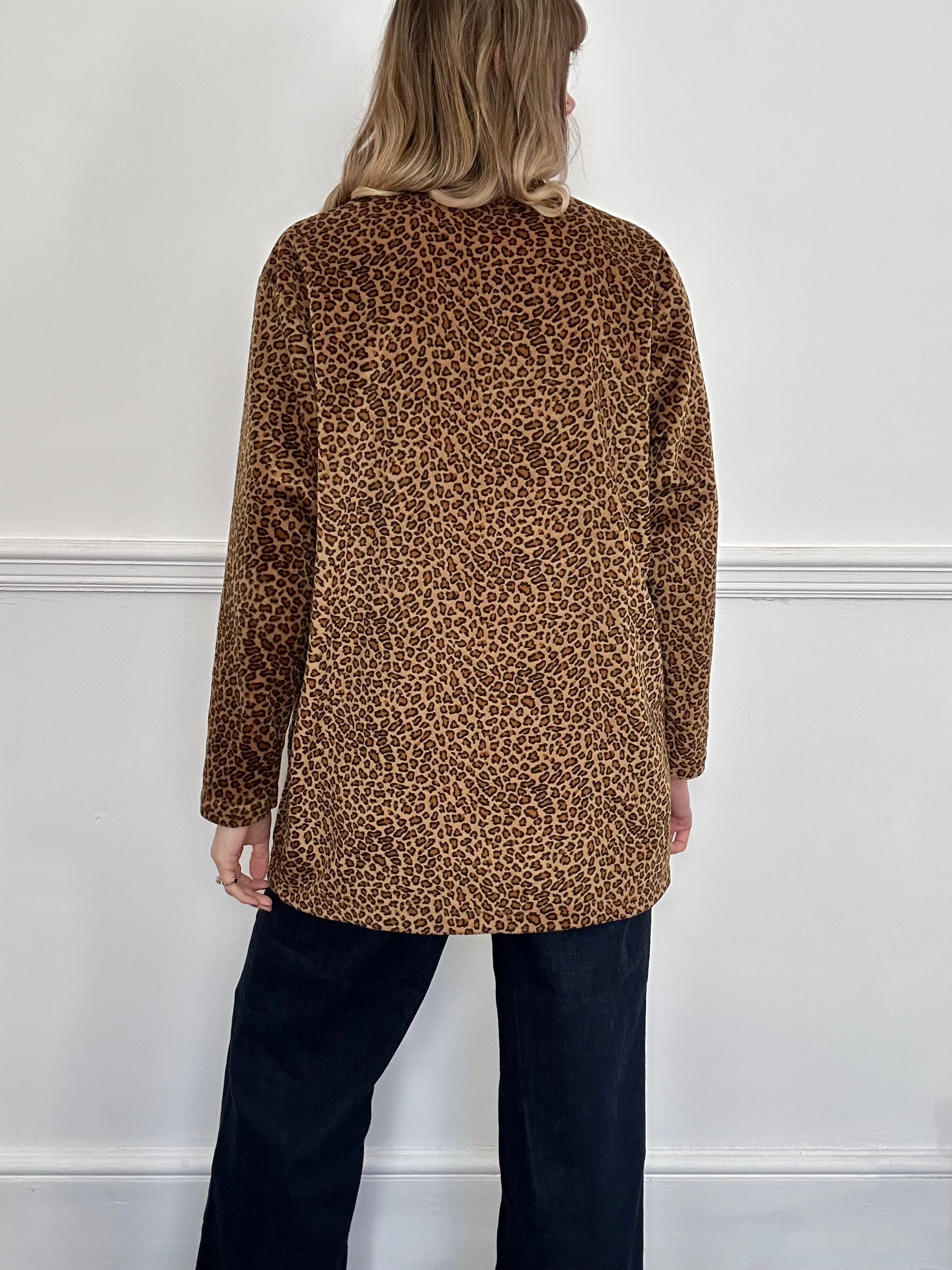 Leopard print shacket - M/L