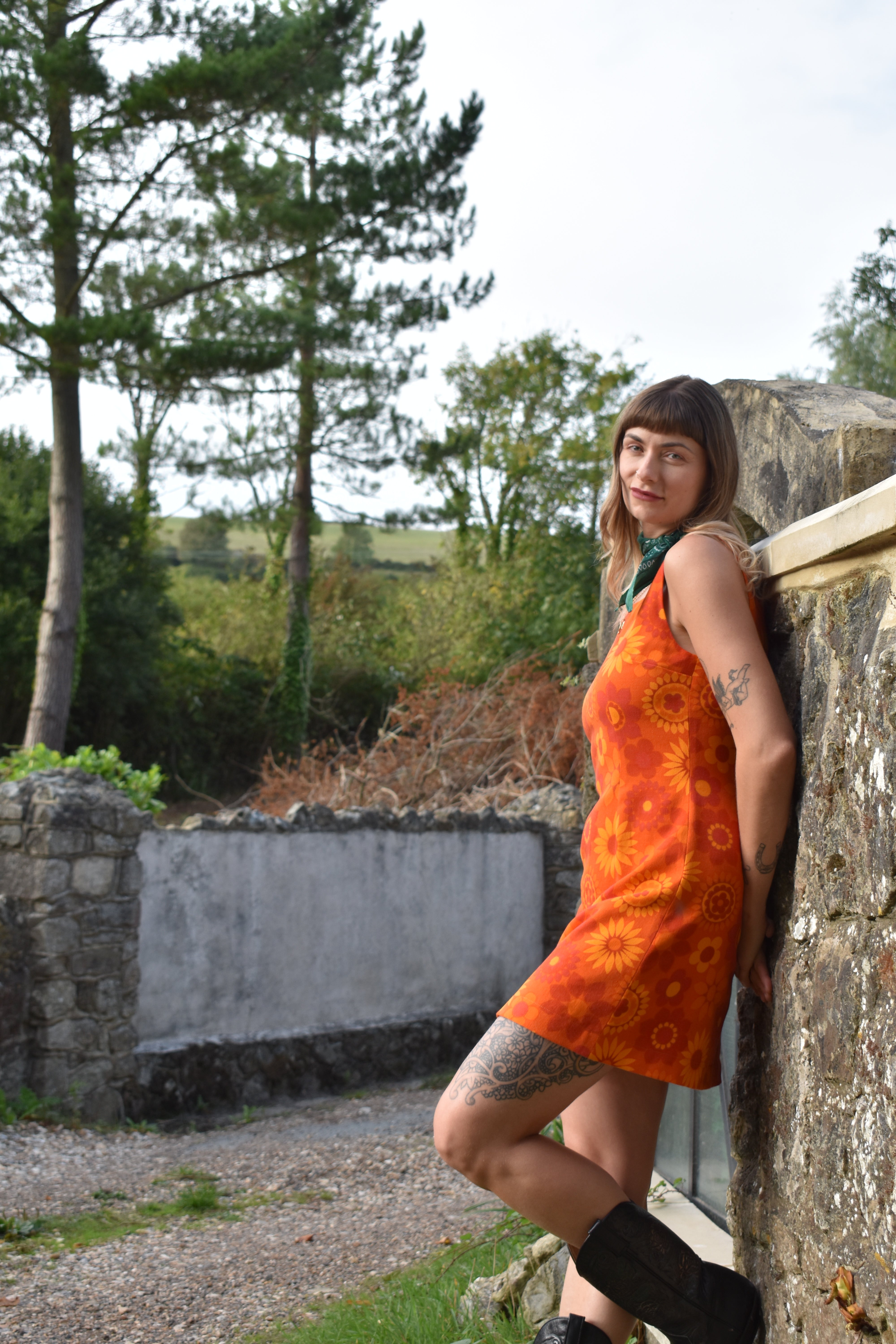 California Poppy De'Ville Dress
