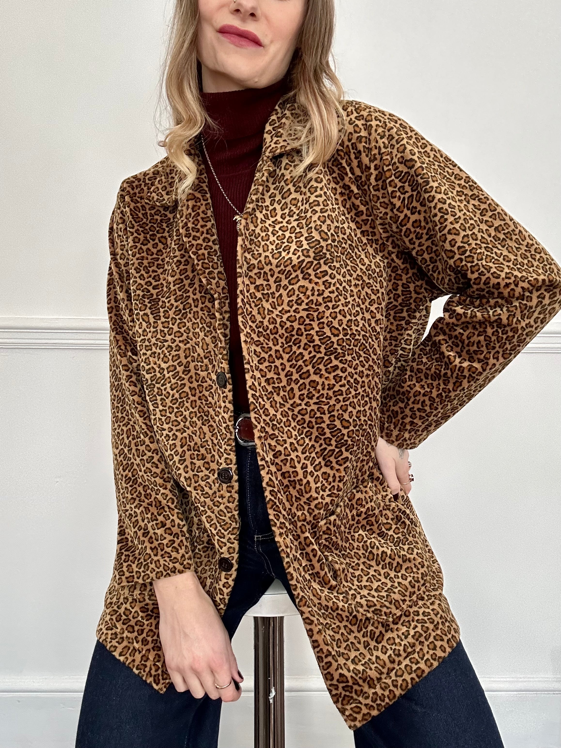 Leopard print shacket - M/L