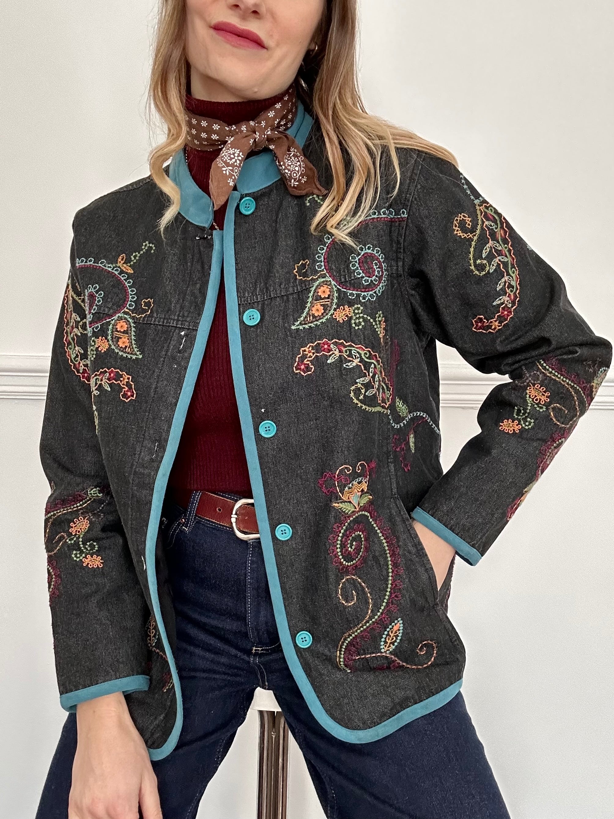 Embroidered Jacket - M/L