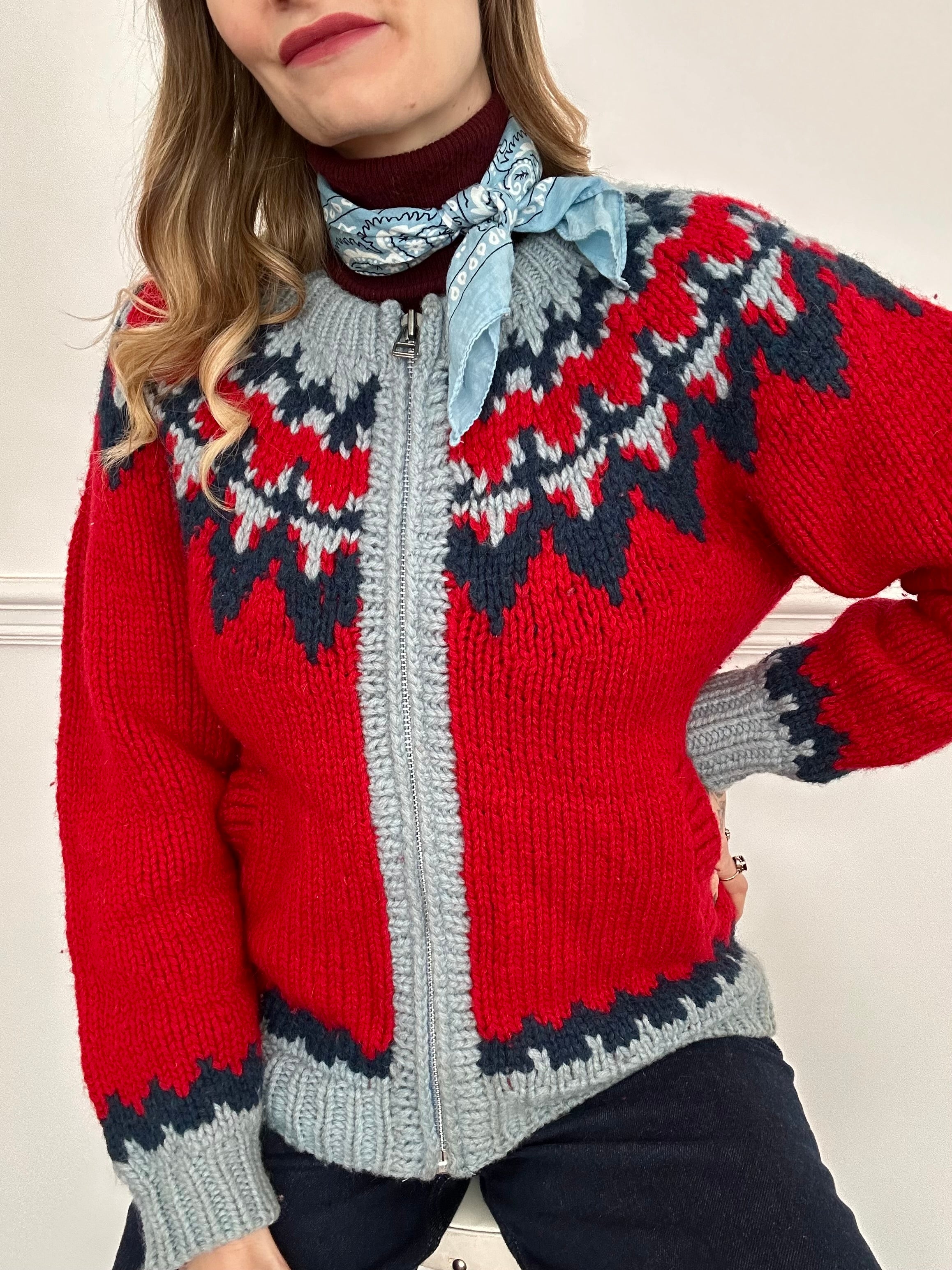 Icelandic cardigan - M