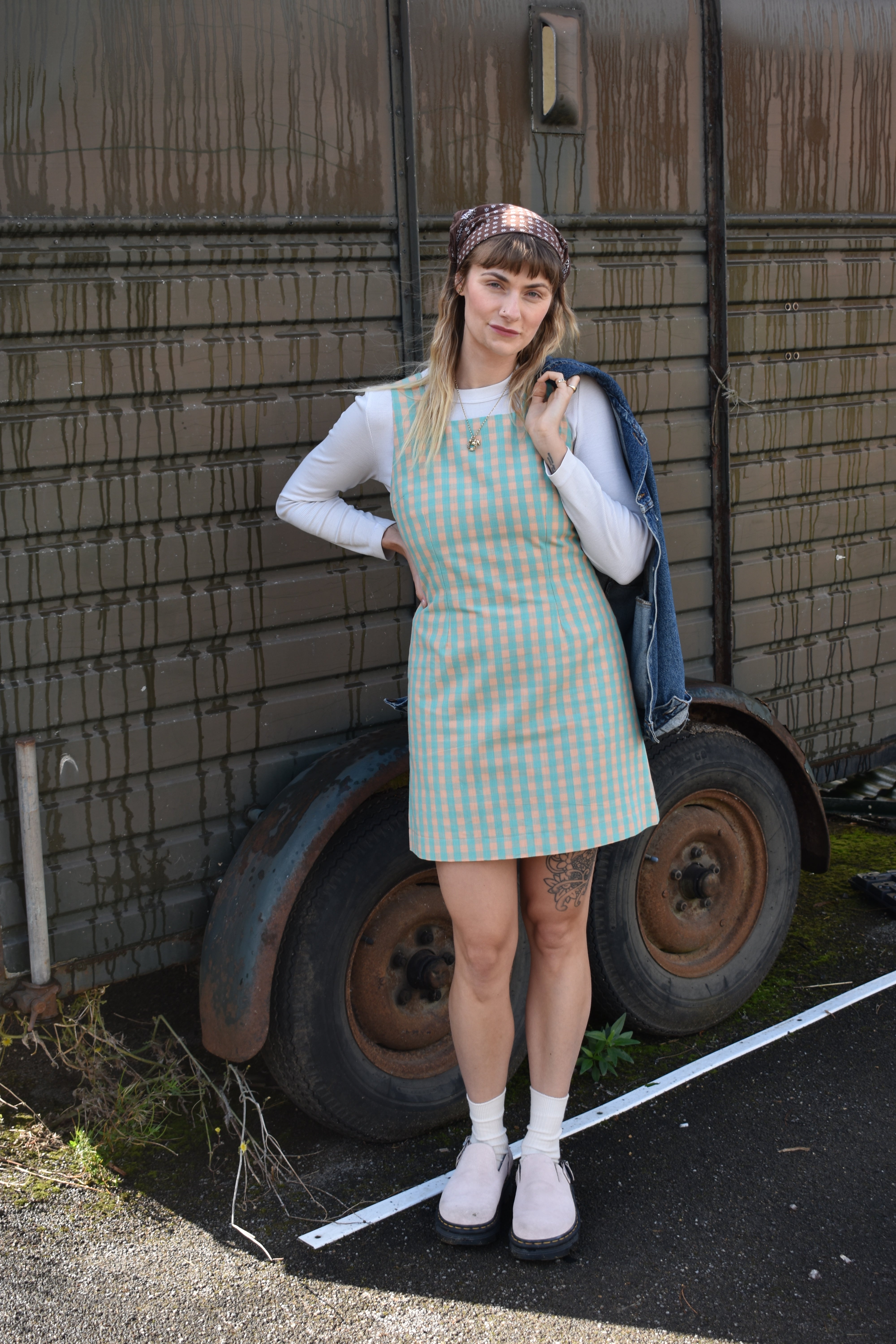 Sweetheart Gingham De'Ville Dress