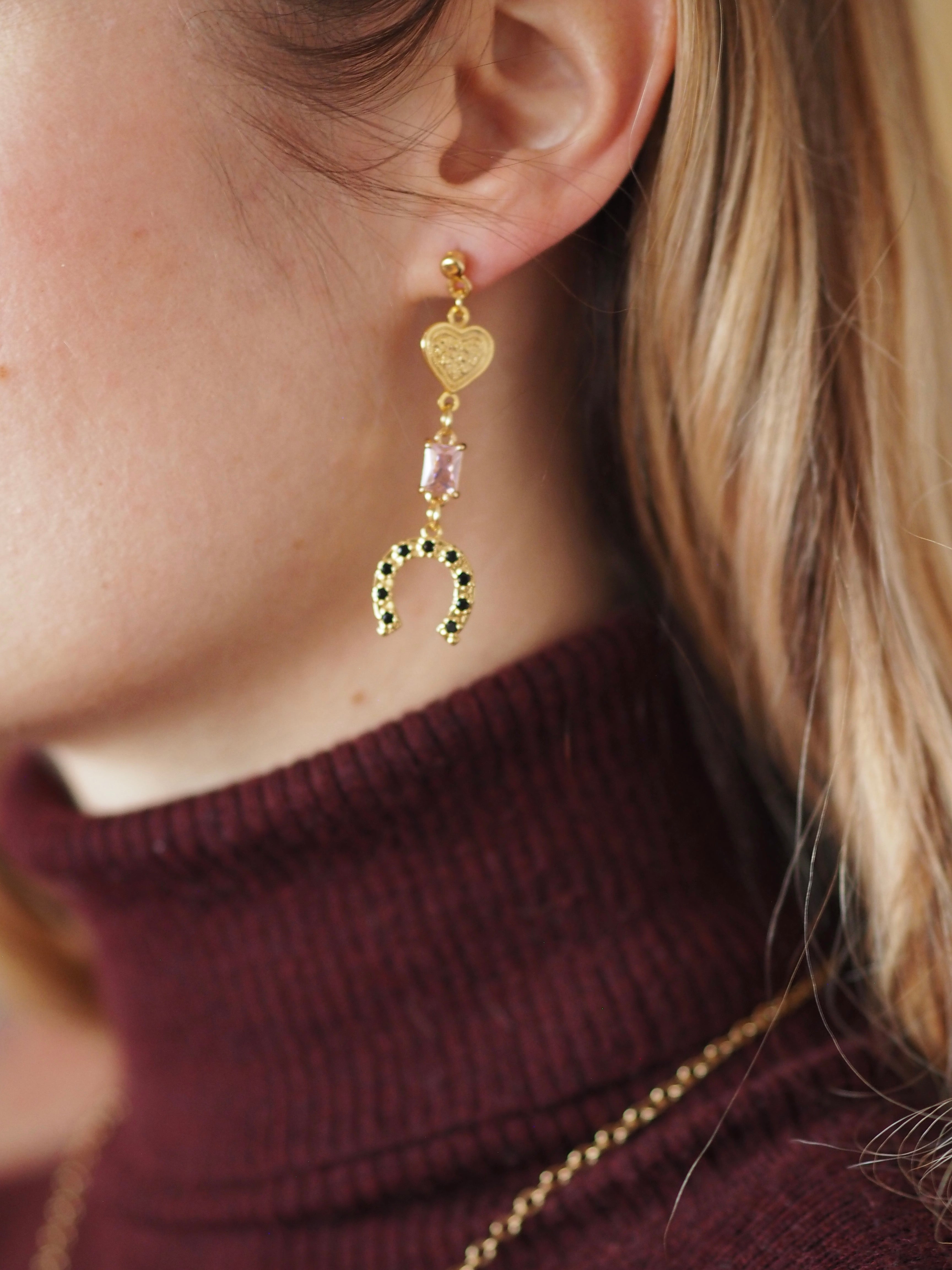 Lucky drop earrings