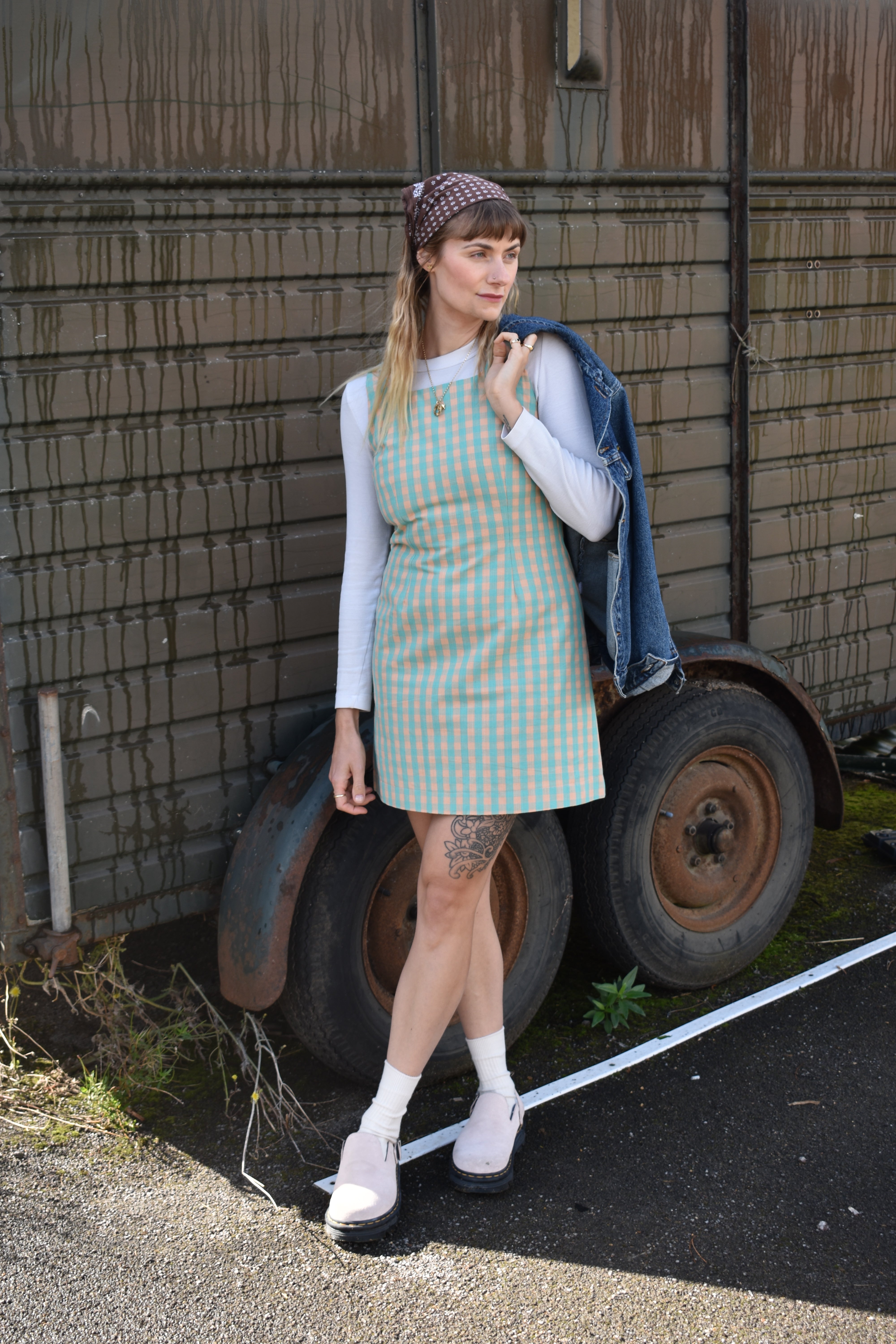 Sweetheart Gingham De'Ville Dress