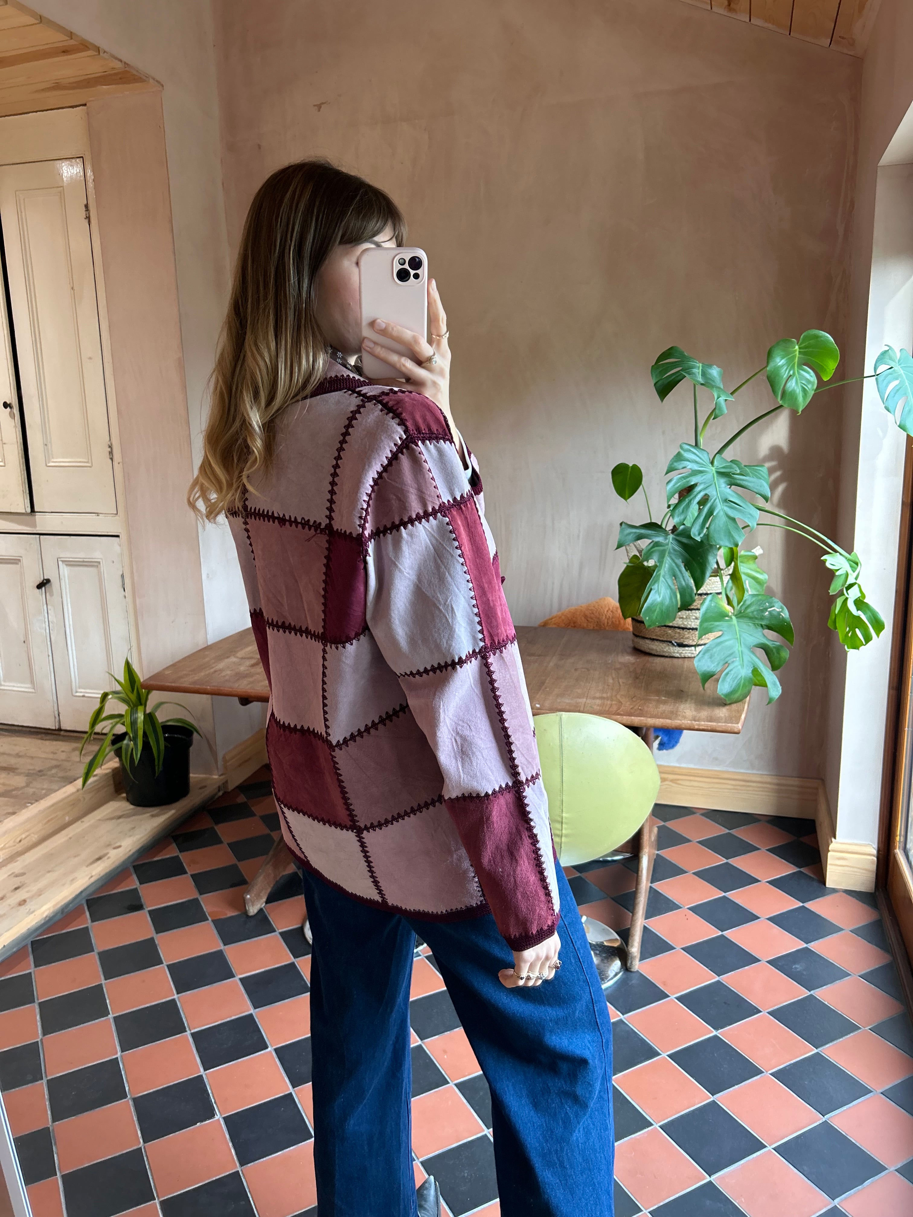 Suede Patchwork Jacket - M/L