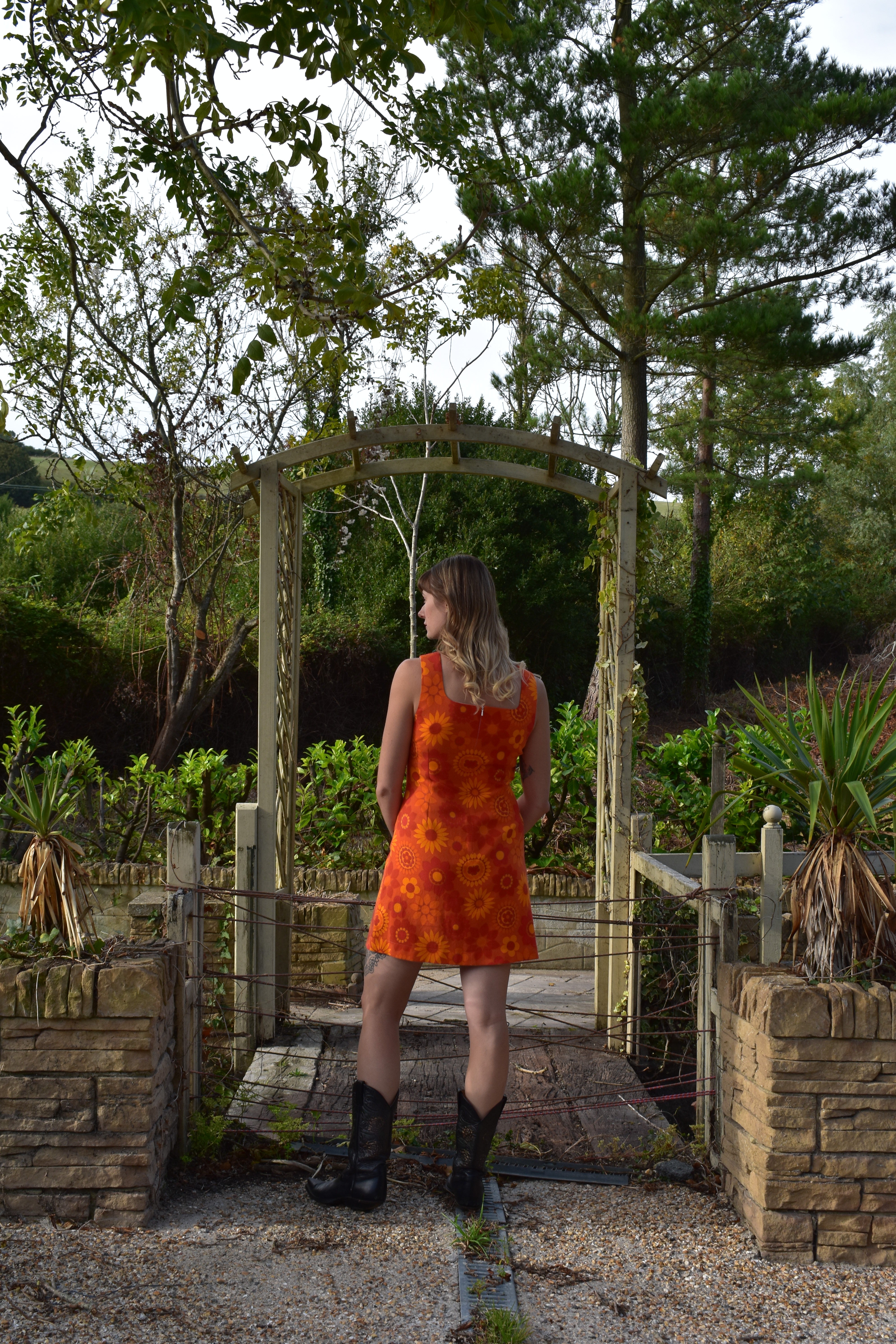 California Poppy De'Ville Dress