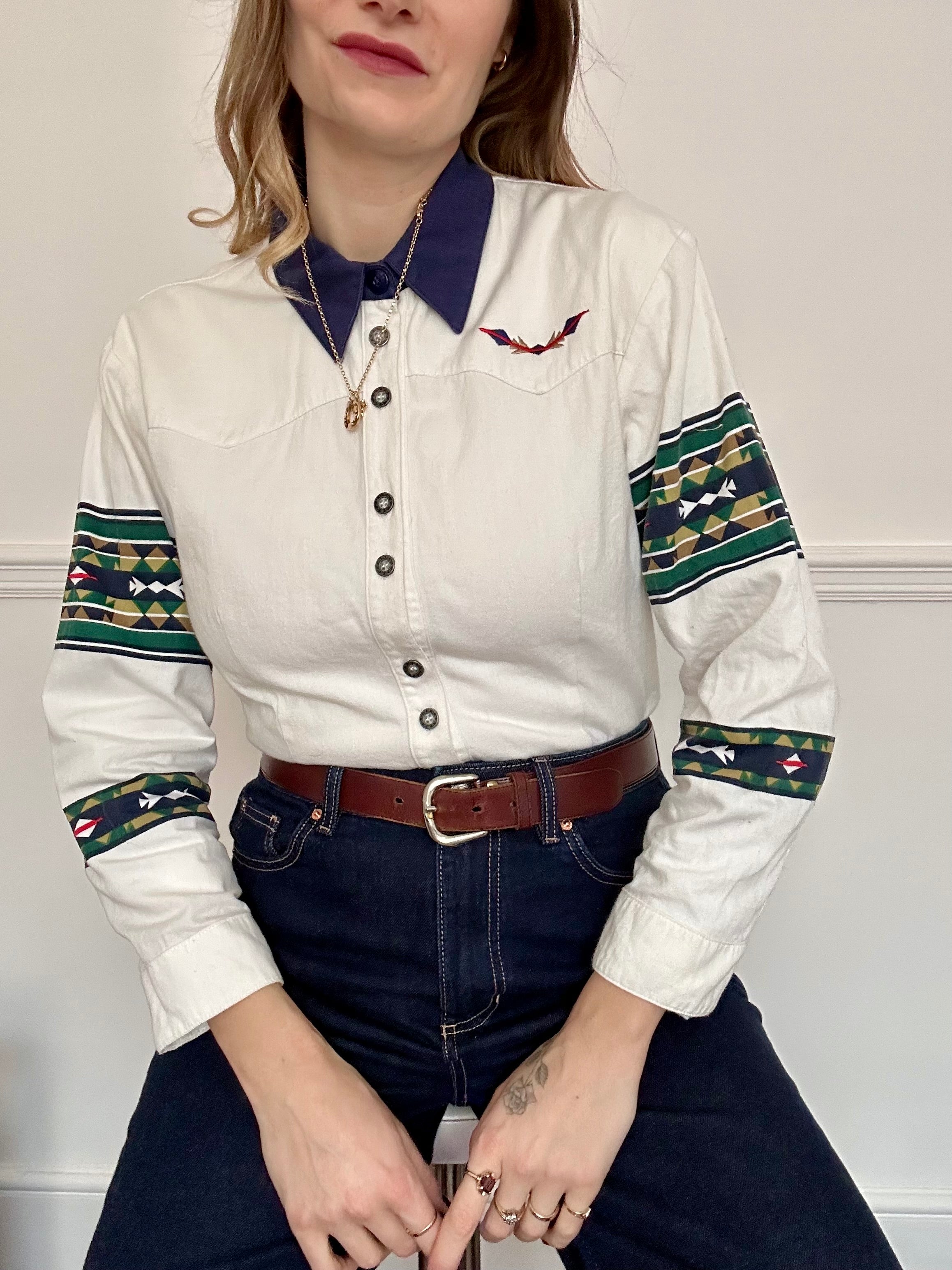 Western shirt - S/M