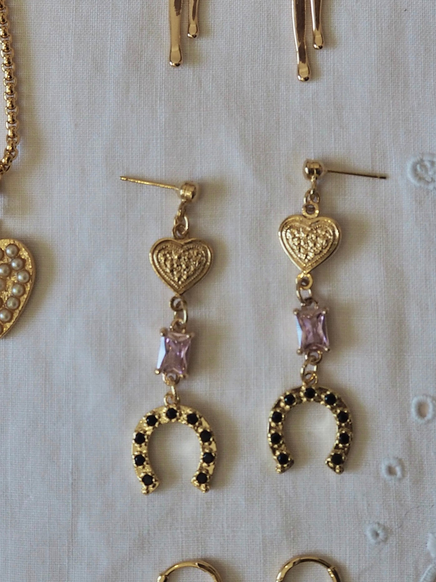 Lucky drop earrings